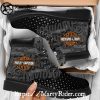 Green Hexagon Harley Davidson Shoes Mens Harley Riding Boots