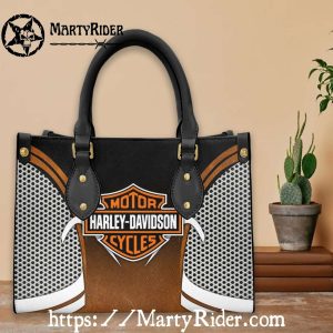 Mesh Panel Gradient Harley Davidson Leather Bags