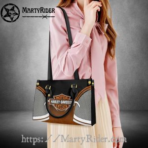 Mesh Panel Gradient Harley Davidson Leather Bags