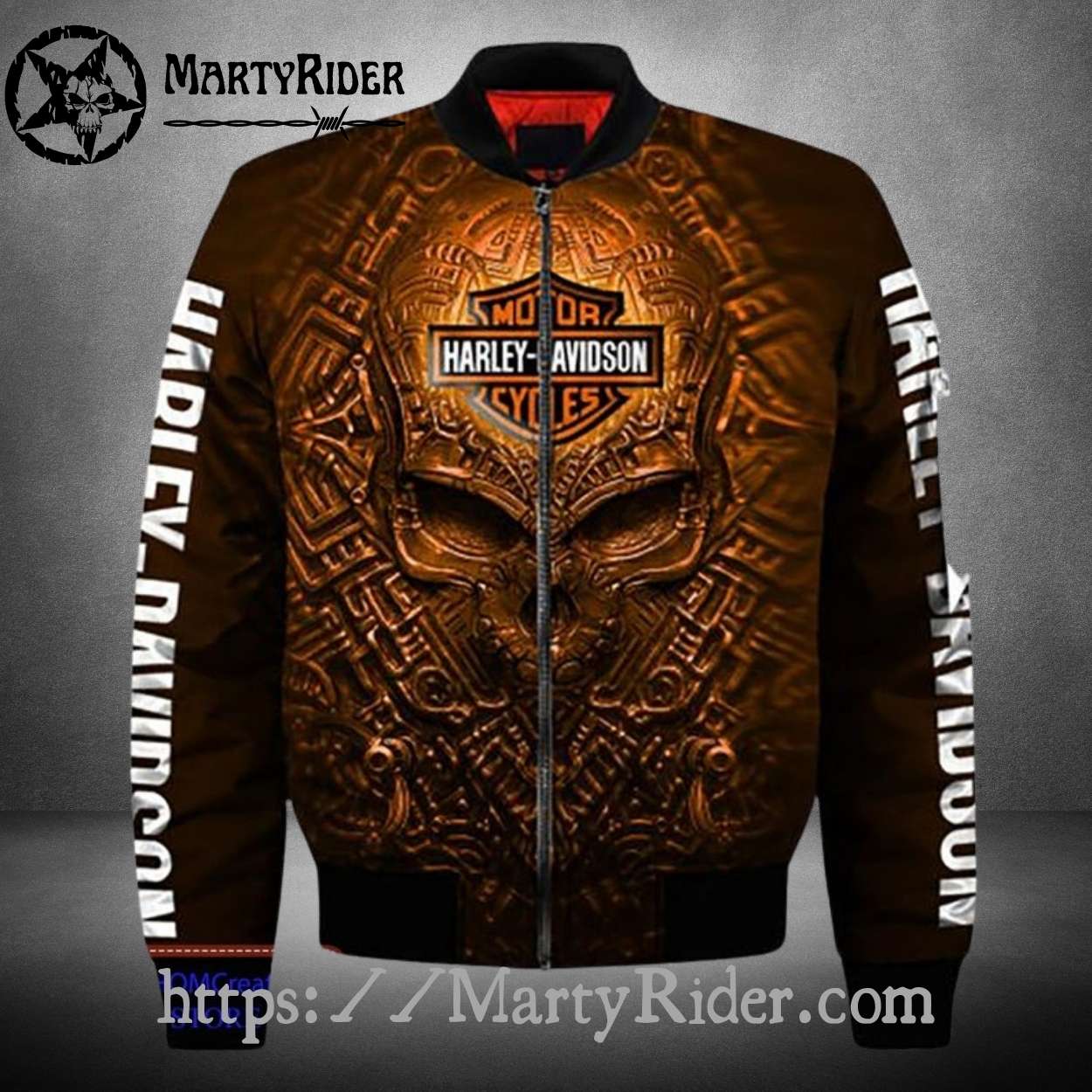 Metallic Skull bomber harley intricate bronze harley davidson Metallic Skull bomber harley intricate bronze harley davidson