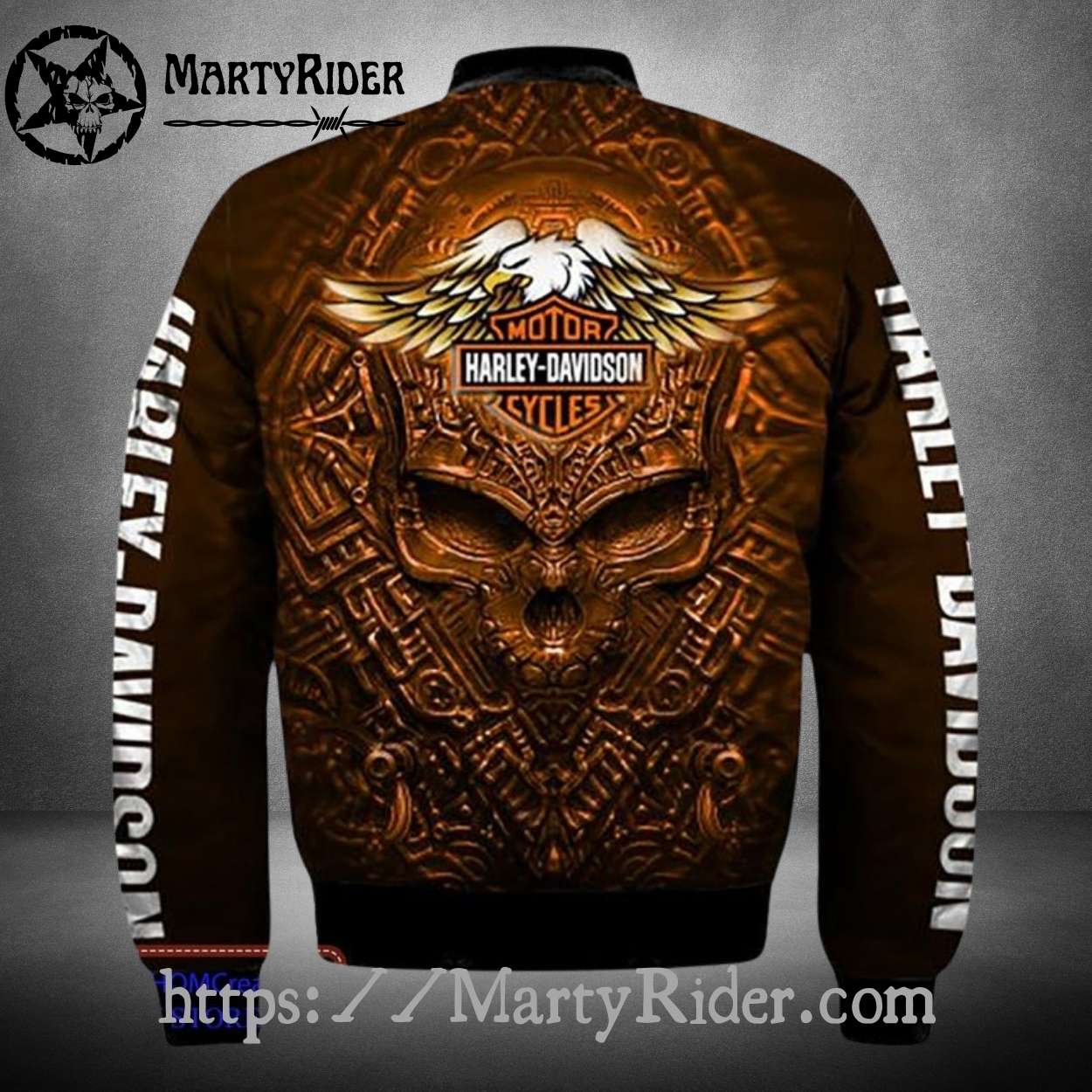 Metallic Skull bomber harley intricate bronze harley davidson Metallic Skull bomber harley intricate bronze harley davidson