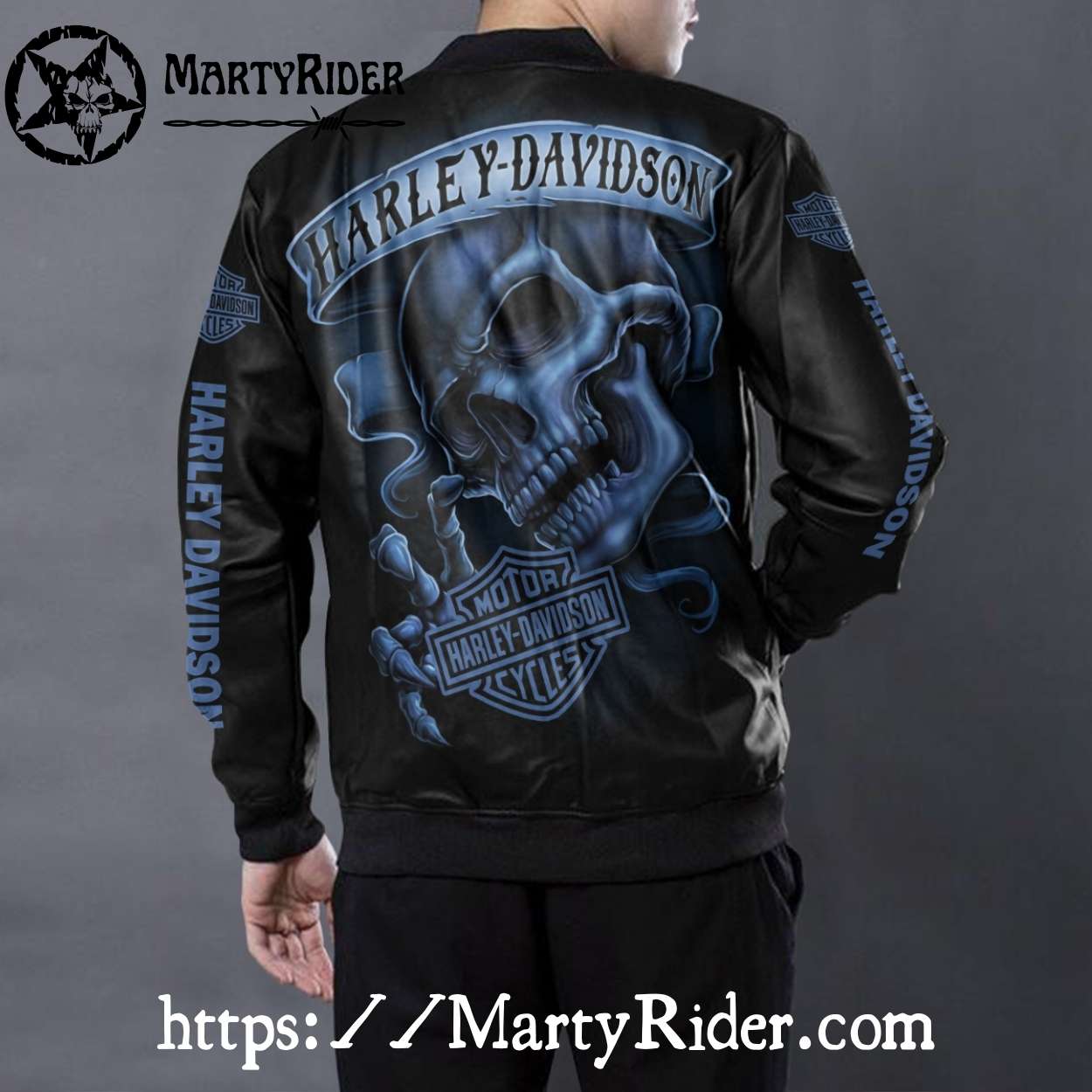 Midnight Black Harley Davidson Bomber Jackets bomber harley Midnight Black Harley Davidson Bomber Jackets bomber harley