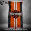 Ride or Die Script Harley Davidson Beach Towels