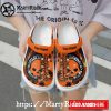 Skull Clouds Harley Davidson Flip Flops Monochrome