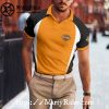 Molten Skull Face Harley Davidson Polo Shirt with Lava Look