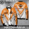 Abstract Geometric harley davidson Bomber Jackets white black