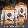 Flying Eagle Harley Davidson Ugly Christmas Sweater Design