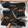 Molten Lava Skull Harley Davidson Shoes Timberland Boots