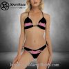 Purple Wings Heart Bikini Harley Davidson for Beaches