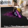 Molten Flames Skull Harley Davidson Rugs