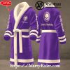White Extreme Heat Harley Davidson Bathrobes with Flames
