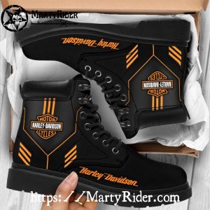 Racer Stripe Harley Davidson Shoes Timberland Boots