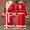 White Extreme Heat Harley Davidson Bathrobes with Flames