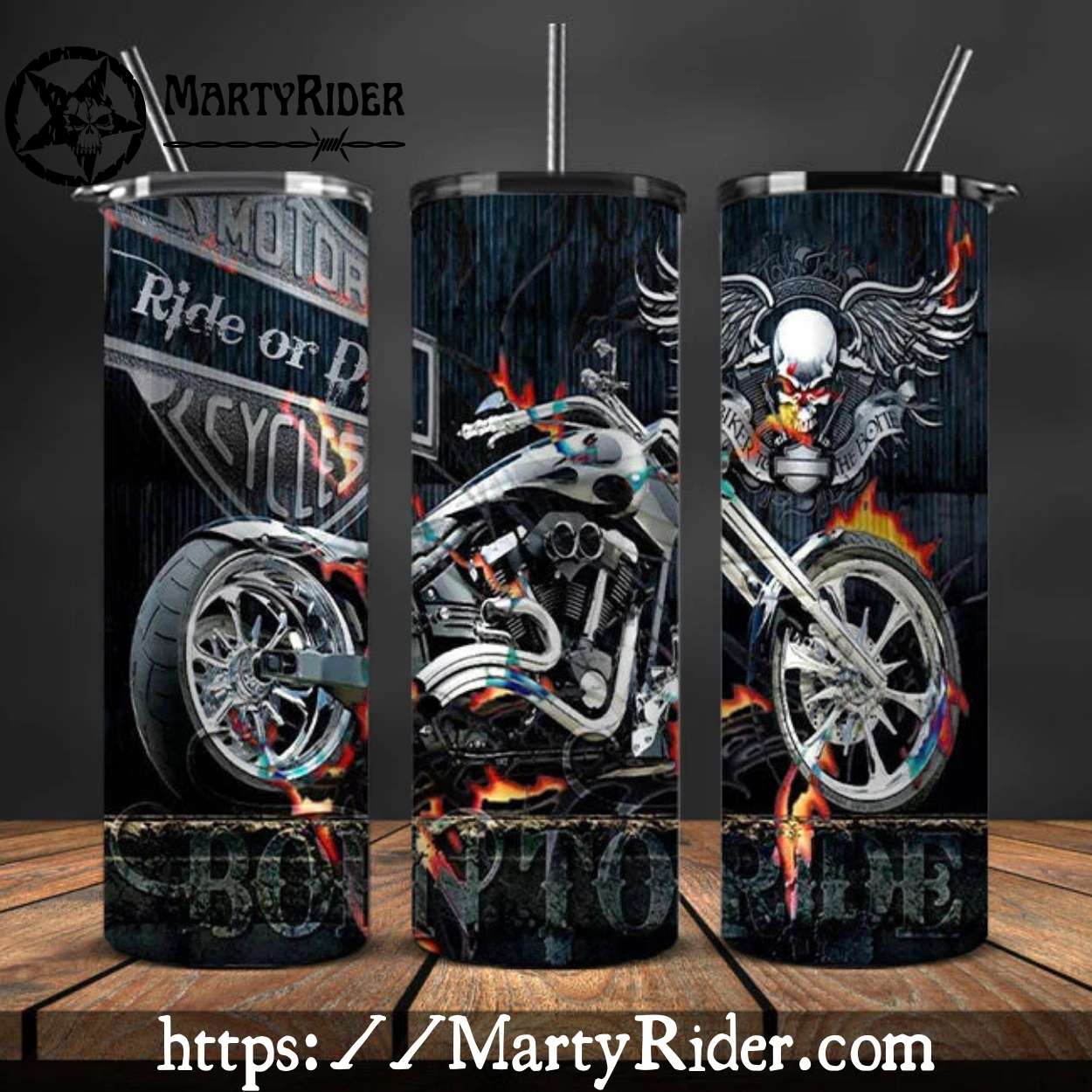 Ride Or Die Chopper Harley Davidson Tumblers 20oz Ride Or Die Chopper Harley Davidson Tumblers 20oz
