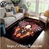 Ready to Ride Brown Eagle Harley Davidson Rugs