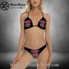Starburst Lines Harley Davidson Bikini Retro Beach Style