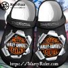 Red Skull Harley Davidson Flip Flops Flame Metal Art