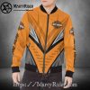 Skeleton Helmet Orange bomber Harley Davidson Bomber
