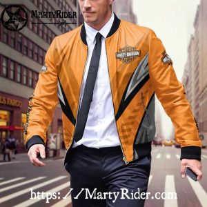 Sharp Orange Harley Davidson Bomber Jackets bomber harley vibe