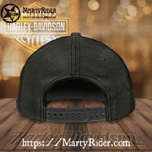 Silver Black Harley Davidson Caps Hex Armor Edition 3