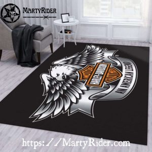 Silver Eagle American Legend Harley Davidson Rugs