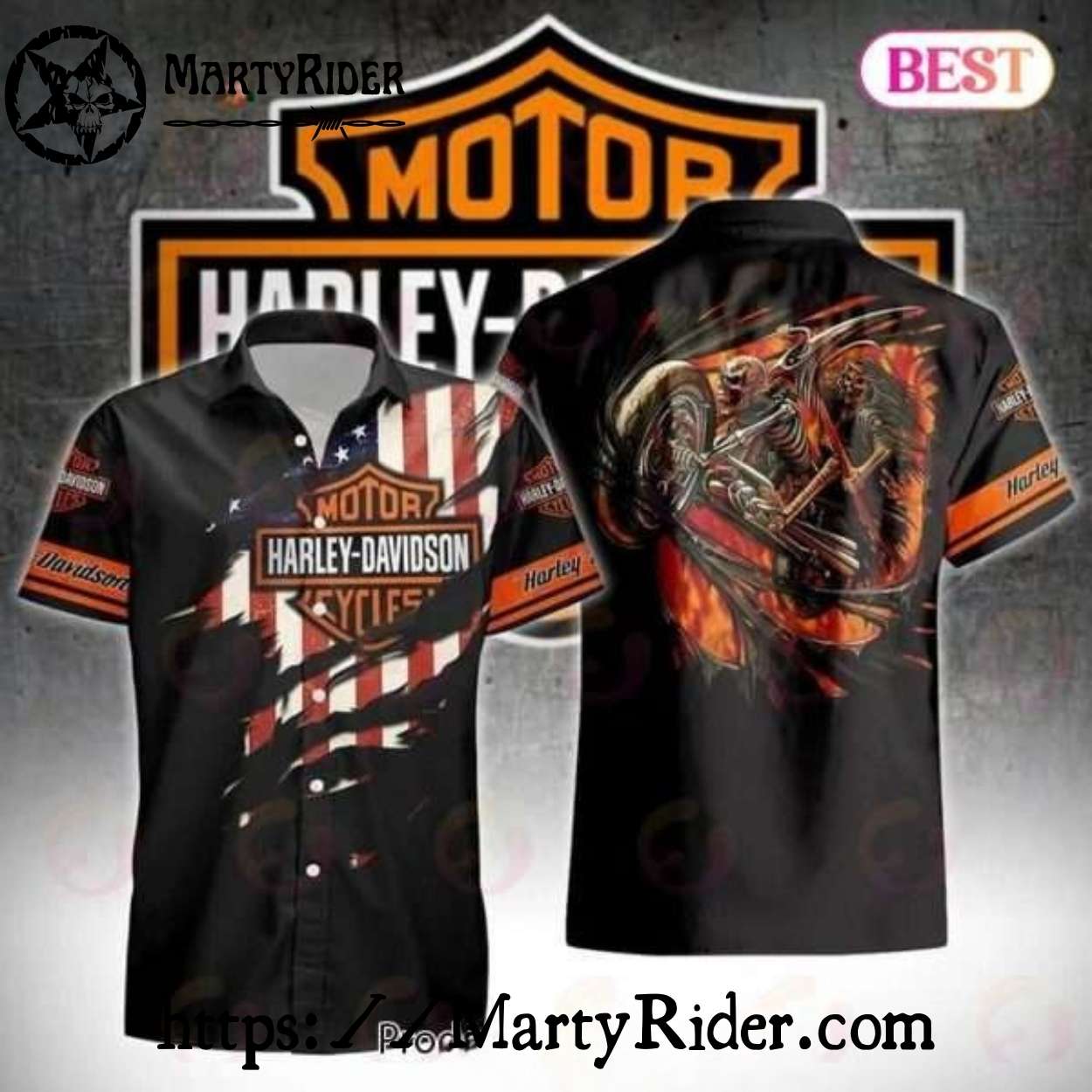 Skeleton Rider In Flames Harley Davidson Hawaiian Shirt Skeleton Rider In Flames Harley Davidson Hawaiian Shirt
