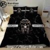 Orange Racing Stripe Harley Davidson Bedding Sets Vibrant