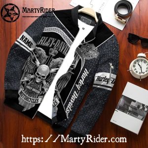 Skull Wing Harley Davidson Bomber Jackets bomber harley tough