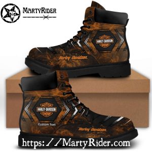 Smoky Flame Harley Davidson Shoes Mens Harley Riding Boots