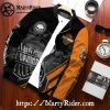 Smooth Wave bomber harley orange black harley davidson style