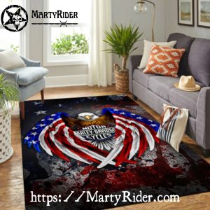 Star-Spangled Wings Eagle Harley Davidson Rugs