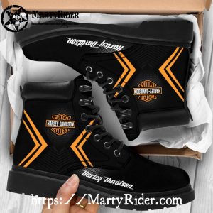 Stealth Chevron Harley Davidson Shoes Timberland Boots