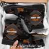 Tribal Eagle Design Harley Davidson Timberland Boots
