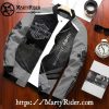 Twin Eagle Flames bomber jacket harley davidson custom design