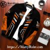 Classic Orange Harley Davidson Dresses Beach Casual