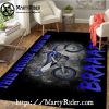 Black and White Flag Harley Davidson Beach Towels
