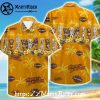Tropical Birds And Leaves Harley Davidson Aloha Shirt