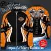 Bold Orange Harley Davidson Dresses Beach Look
