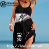 Tropical Floral Harley Davidson Dresses Elegant Summer