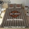 Chrome Glow Minimal Harley Davidson Rugs Black