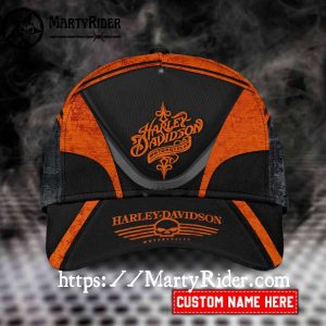 Vintage Tribal Harley Davidson Cap with Custom Name