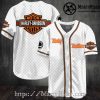 Festive Orange Groot Harley Davidson Ugly Xmas Sweater