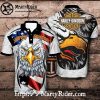 Blue Hat Skull Graphic Harley Tank Top for Riders