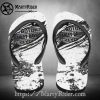 Eagle Badge Harley Davidson Flip Flops Lightning Vibe