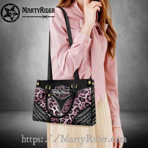 Zipper Leopard Glam Harley Davidson Leather Bags