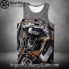 Cute Groot Style Harley Davidson Tank Top for Fans
