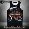 Engine Detail Graphic Harley Davidson Tank Top Design