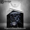 Splatter Skull Grunge Harley Davidson Tank Top Style