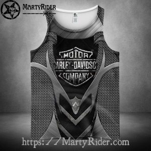 Steel Armor Graphic Harley Davidson Tank Top Style