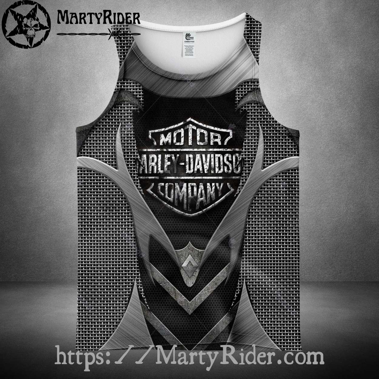 Steel Armor Graphic Harley Davidson Tank Top Style Steel Armor Graphic Harley Davidson Tank Top Style